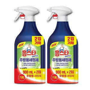 홈스타 맥스프레쉬 주방용 세정제, 900ml, 2입, 2개(총 4개)