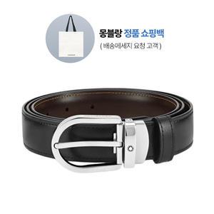 25SS 몽블랑 홀스슈 벨트 블랙 브라운 128135