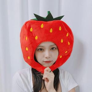 딸기 인형탈 파티 소품 할로윈 코스프레 생활용품 생활잡화 건강 수집품 코스튬플레이 장식