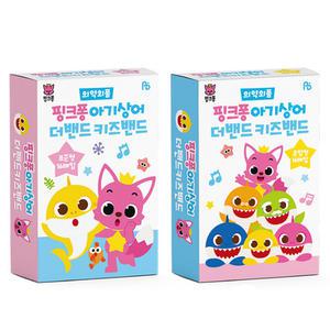 핑크퐁 아기상어 더밴드 캐릭터 키즈밴드 16매입 1개