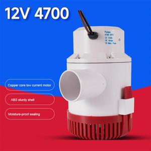 G4700 고 흐름 잠수정 빌지 펌프 보트 해양 배관 전기 워터 미니 12V 16A 6M 4700GPH