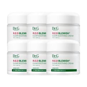 닥터지 레드 블레미쉬 클리어 수딩 크림 70ml x6