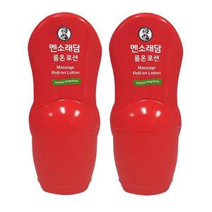 맨소래담 볼타입 바르는 파스 핫 롤온 x 2개 로션 어깨 허리 관절 발목 손목 목 무릎 통증크림 스포츠겔 멘소래담