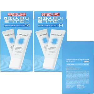 NEW 셀퓨전씨 아쿠아티카 썬스크린100 35ml 4개 수분선크림