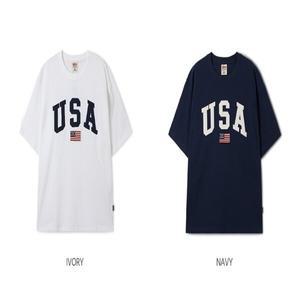 [후아유] USA Patch T-shirt (WHRAF2591U)