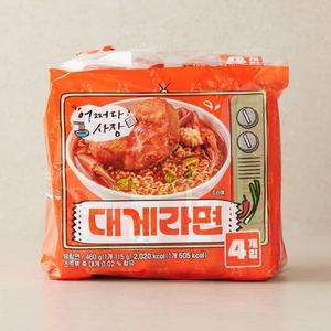 어쩌다사장3 대게라면 4입