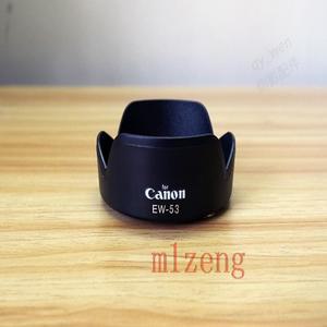 EW-53 렌즈 후드 커버 49mm Canon EF-M 15-45mm f3.5-6.3 IS STM RF-S 카메라 EOSM10 m50 m3 M5 M6
