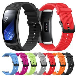 삼성 Gear Fit 2 Pro SM-R365 교체 용 시계 밴드 실리콘 스트랩 Samsung 팔찌