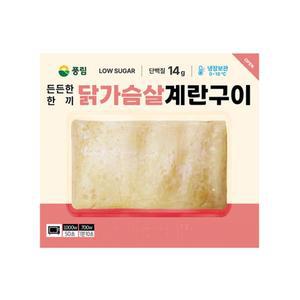 [기타]든든한 한끼 닭가슴살 계란구이 125g x 4개