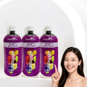 톡스올로지 클렌즈 ABC 푸룬 주스 48시간 1000ml 3개