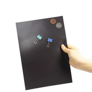 5 시트 A4 검정색 마그네틱 시트 1mm 두께 냉장고 용 한쪽에 자기 사진 절단 다이 공예 자석
