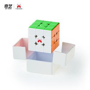 Qiyi X-Man 토네이도 V4 M 파이오니어 UV 자체 매직 스피드 큐브 스티커가리스 XMD Fidget Toys Cubo Magic