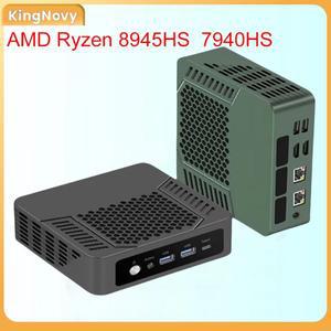 Gaming Pocket Mini PC TOPC AMD Ryzen 9 8945HS 7940HS R7 ES USB4.0 2xLANS 2xDDR5 PCIe4.0 NVME Windows