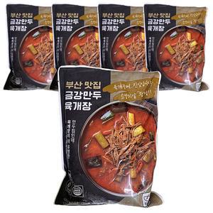 참도깨비푸드 금강만두 육개장 630g, 5개