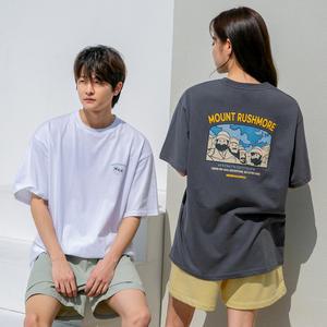 앨빈클로 신상 남녀공용 반팔티 무지 브이넥 헨리넥 포켓 반팔후드 셔츠 반바지 포켓 박스티 래쉬가드