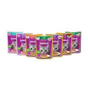 위스카스 파우치 80g x 24개(1박스) 고양이주식파우치