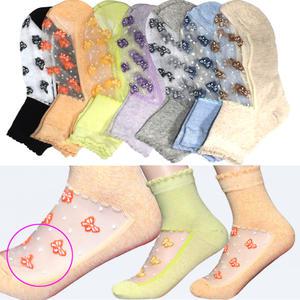 리본 쿨모노양말5족,쿨망사,발목,패션,여름,여성,망사/시스루양말