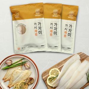 갤러리아 피터씨마켓 가시제로 순살 가자미 700g X 3 가시없는 저염생선 아이