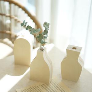 자작나무 우드화병 인테리어 소품 DIY 3type