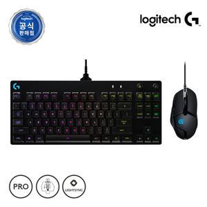 로지텍코리아 정품 G PRO 기계식 키보드 G402 게이밍 마우스 세트