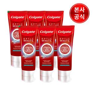 콜게이트 옵틱화이트 엑스폴리에이팅 100g 6개