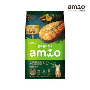 풀무원아미오 자연담은식단 캣 힘찬연어 1.8kg (200gX9입) x 1개