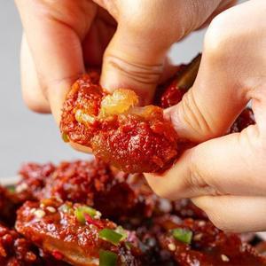[푸드앳홈]밥도둑 양념 한입 꽃게장1kg