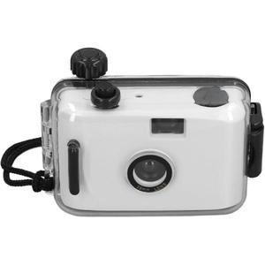 Jectse 35mm 필름 카메라 방수 케이스가 있는 재사용 가능한 레트로 어린이용 포인트 앤 슛 1/100