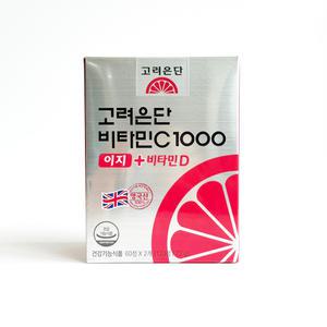 고려은단 비타민C 1000 이지 + 비타민D 600mg x 120정 1개-