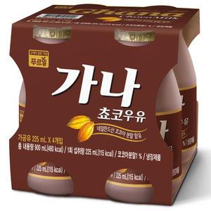 푸르밀 가나 초코우유 225ml 24개입