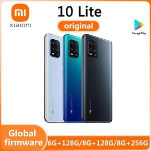 MIUI 11 샤오미 10 라이트 5G 스마트폰, 스냅드래곤 765G 글로벌 버전, 4160mAh 배터리, 안드로이드 128GB
