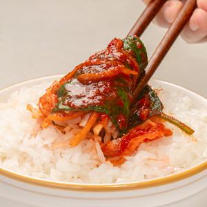 맛있는 전라도식 깻잎김치 500g  1팩+오이부추김치 1kg 1팩