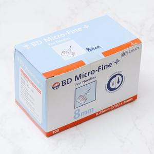 BD 멸균주사침 인슐린 펜니들 31Gx8mm 1박스 100개