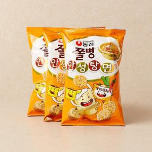 [농심] 쫄병스낵 안성탕면맛 77*3