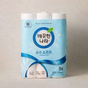 깨끗한나라 순수소프트 30m 30롤 (온)