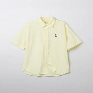 SPAO 스파오 (우디) 옥스퍼드 오버핏 반팔 셔츠_SPYWF25C52 551258