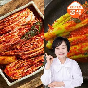 [빅마마] 이혜정의 시그니처 포기김치 5kg+갓김치 3kg (총 8kg)