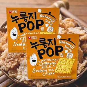농심 누룽지 팝 과자 142g 1+1개 찹쌀 과자