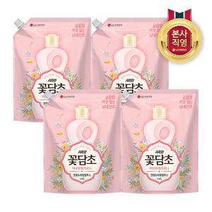 샤프란 꽃담초 연꽃 리필 1.6L 4개