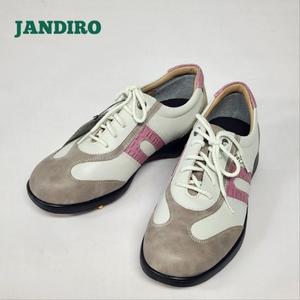 [잔디로] GM 8581-26 천연 가죽 여성 골프화+신발주머니