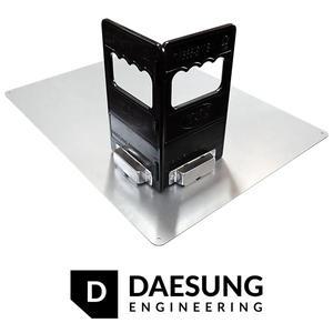 대성 배달통 파티션 ㄱ자 1세트 국산 자석 칸막이 배달가방 바닥판