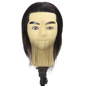 이용사 국가고시 시험용 통가발 100%인모 이용사(새치올백)