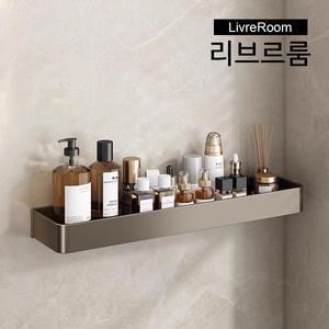 리브르룸 욕실 화장실 무타공 일자형 정리 선반