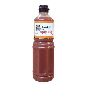 [롯데백화점]김명수젓갈 [김명수젓갈]3년발효 국산 뻑뻑이액젓 900ml (멸치 꽁치액젓)