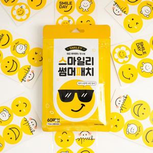아이들을 위한 스마일리 썸머 모기패치 60매입