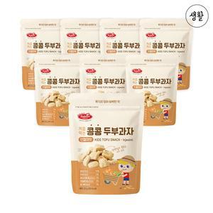 베베스트 유아과자 처음먹는 콩콩 두부과자 인절미맛 20g 8개