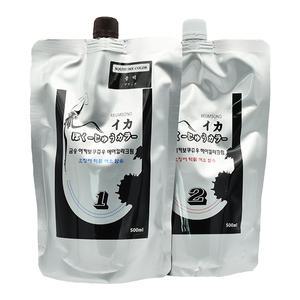 뉴겐 금송 이카보쿠쥬우 오징어먹물 헤어 염색약 500ml