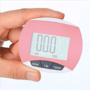 디지털 만보기 핑크 전자만보기 만보기계 칼로리측정기 유산소운동기구