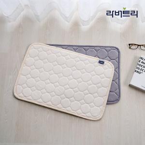 [라버트리]국산 극세사 누빔 욕실 발매트 60x40