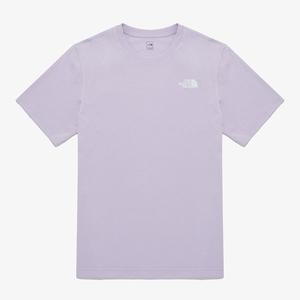 [노스페이스] [노스페이스 공식] NT7UQ50C 코튼 베이직 반팔 티셔츠 4_LAVENDER